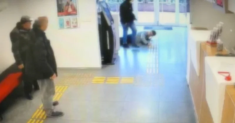 Son dakika: Bankayı böyle soydu! Güvenlik kamerası görüntüleri ortaya çıktı