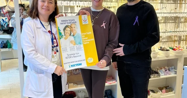 Erken tanı hayat kurtarır mottosu esnaflara anlatıldı Düzce Haberleri