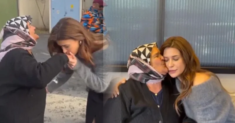 O kadın bakın kim çıktı! Devrim Özkan ı ziyarete geldi: Sarmaş dolaş halleri beğeni topladı Sözcü Gazetesi