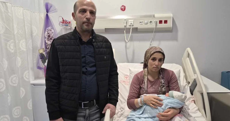 Depremde kızlarını kaybeden çiftin 6 Şubat ta çocukları doğdu