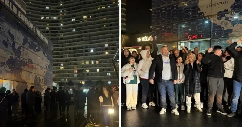 Başakşehir de sitede yönetim krizi! 5 milyon liralık vurgun iddiası vatandaşları sokağa döktü