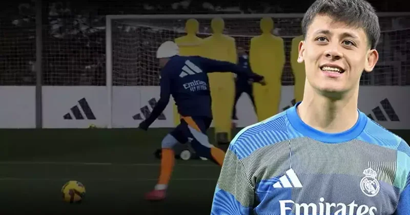 Arda Güler den tam isabet: Antrenmanda muhteşem gol Fanatik Spor Haberleri Video