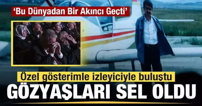 Özdemir Bayraktar Bu Dünyadan Bir Akıncı Geçti özel gösterimle izleyiciyle buluştu