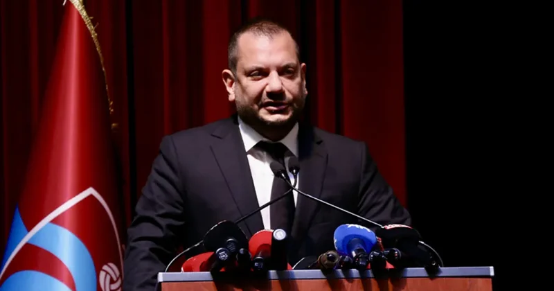 Trabzonspor’da Ertuğrul Doğan’dan saldırı açıklaması!