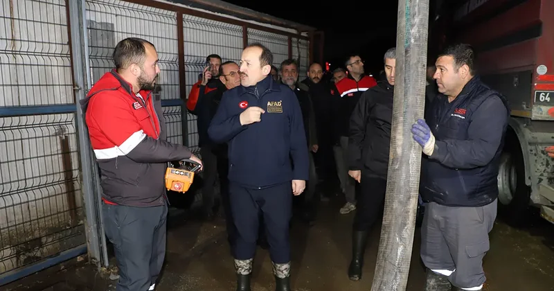 Uşak ta dere taşkını! AFAD Başkanı ndan açıklama