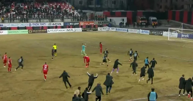 Vanspor maçı bitti Çorum da isyan başladı