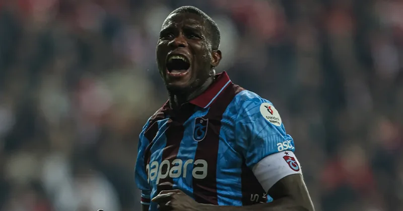 Trabzonspor’da Paul Onuachu’dan kaptanlık cevabı!