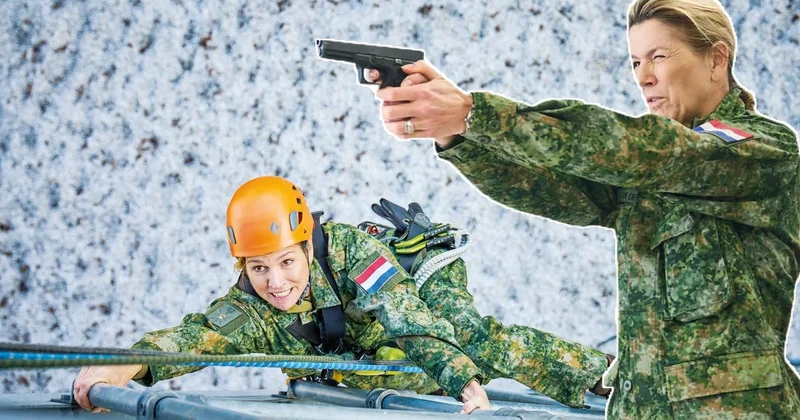 Kraliçe orduya yazıldı