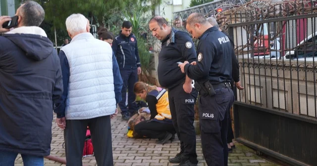 Dairede çıkan yangında 1 kişi yaralandı Antalya Haberleri