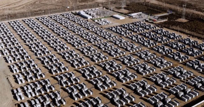 Tek başına 4 bin jeneratörün işini yapacak! Dünyanın en büyük enerji depolama tesisi açıldı Sözcü Gazetesi