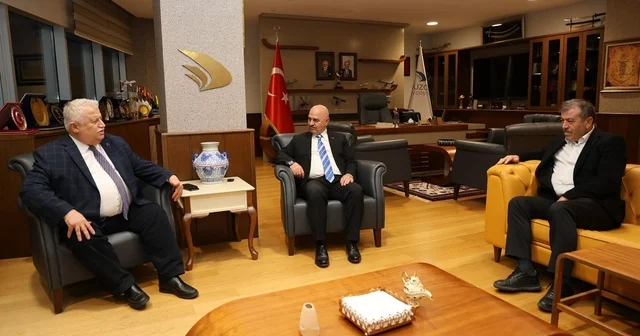 Rektör Sözbir TÜBA Başkanı Şekeri ağırladı Düzce Haberleri