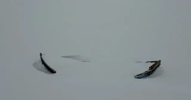 Erzurum Köyceğiz Göleti buzla kaplandı VİDEO İZLE