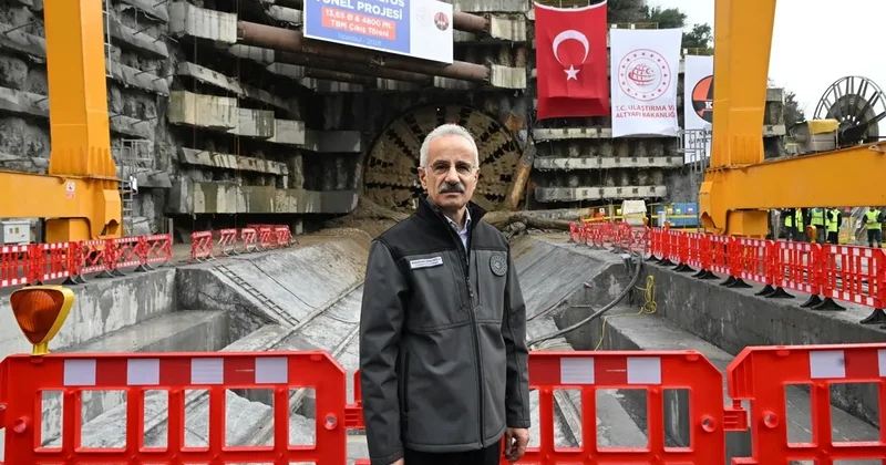 İstanbul da 35 dakikalık yol 5 dakikaya düşecek! Bakan Uraloğlu Sarıyer Kilyos Tüneli için tarih verdi