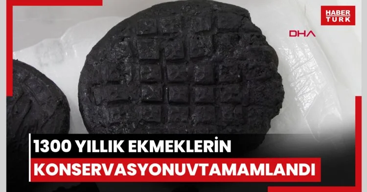 Hz. İsa tasvirli 1300 yıllık ekmeklerin konservasyonu, 2 yılda tamamlandı