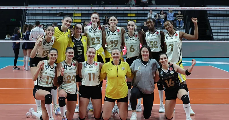 VakıfBank, İlbank karşısında set vermedi!
