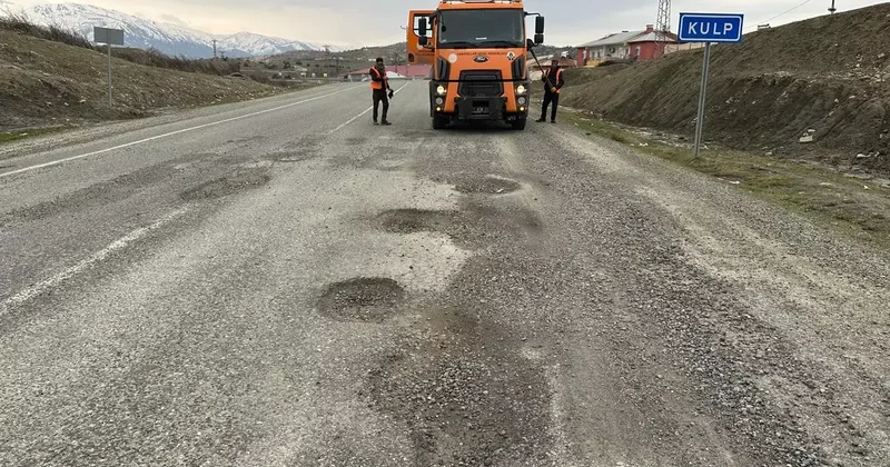 Kulp ta tehlike oluşturan tümsekler düzeltildi