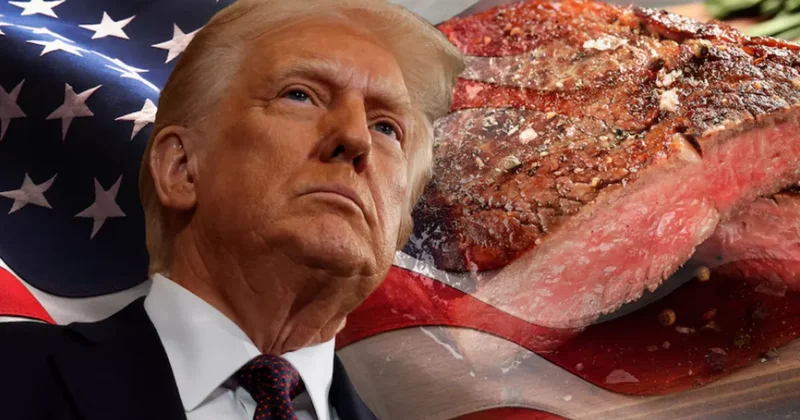 Trump tan kıyma kararı! Sığır etine ek ithalat kotası için imzayı attı