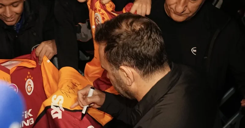 Galatasaray a Rize de coşkulu karşılama!