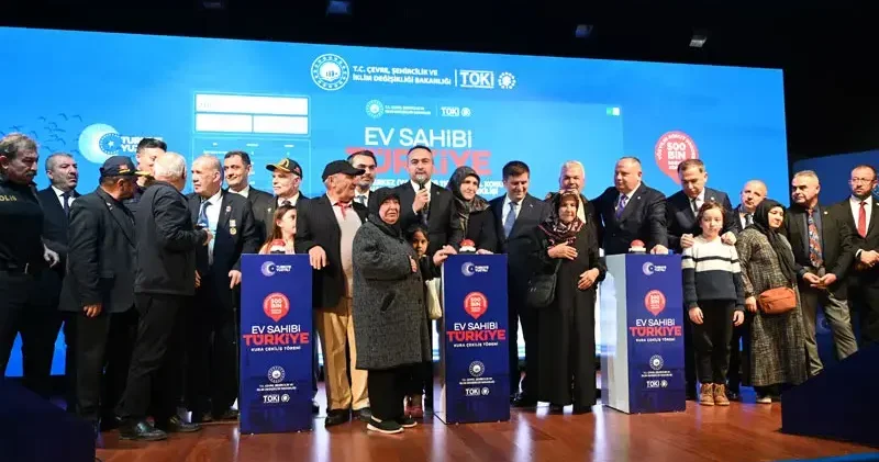 Kırıkkale de Yüzyılın Konut Projesi kuraları çekildi