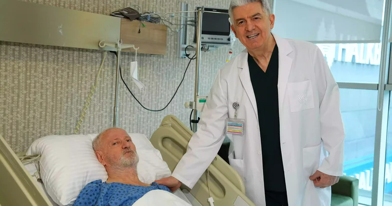 12 santimlik anevrizma kapalı yöntemle onarıldı