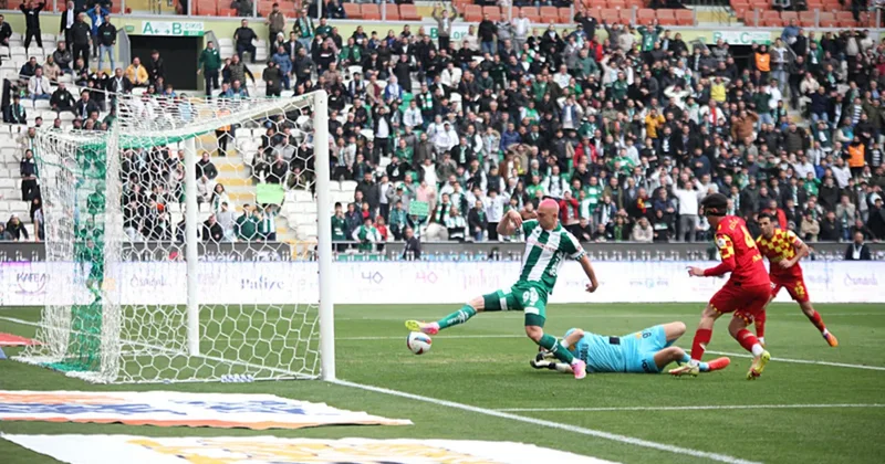 Konyaspor ile Göztepe 14. randevuda