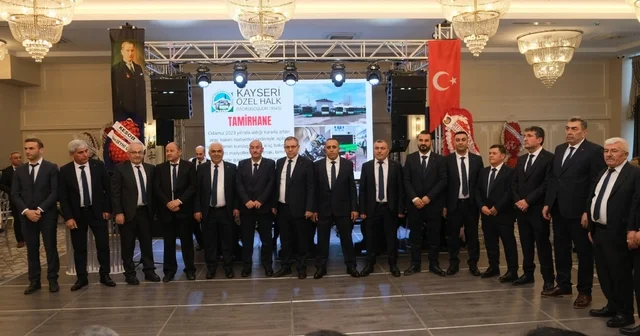 Halk Otobüsçüleri Odası nda Hayrullah Şahin yeniden başkan seçildi Kayseri Haberleri