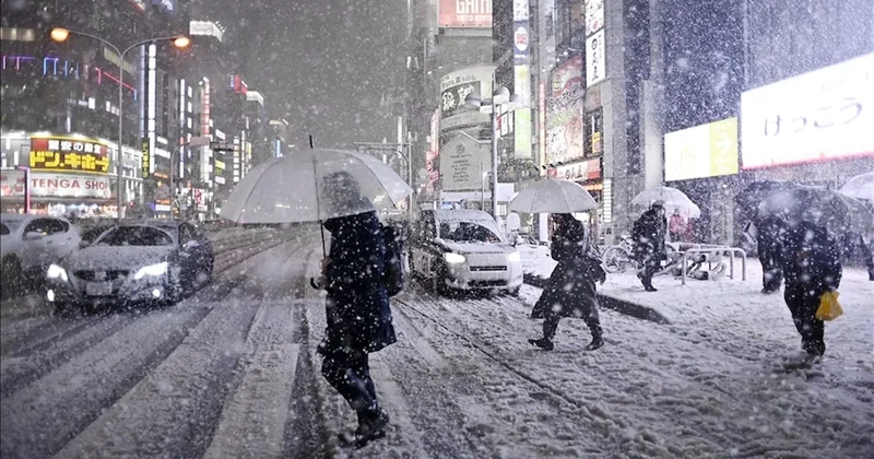 Japonya da aşırı kar yağışı 35 can aldı Sözcü Gazetesi
