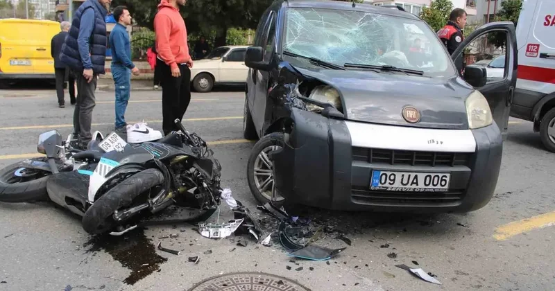 Aydın’da korkutan kaza: 1 ağır yaralı