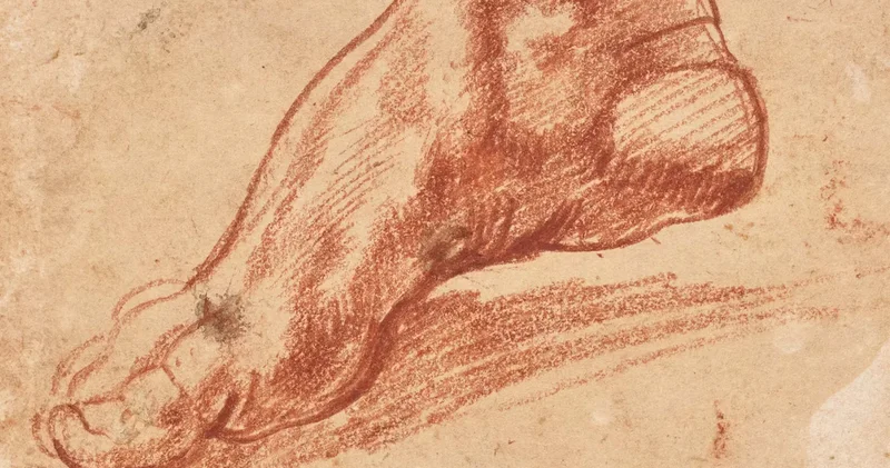 Michelangelo nun çizdiği ayak eskizi 27 milyon dolara satıldı!