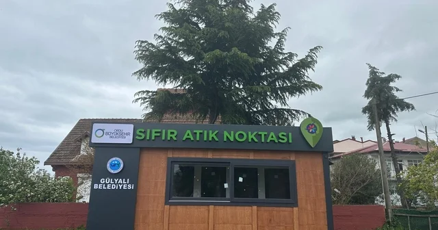 Ordu da sıfır atık noktaları kuruldu Ordu Haberleri