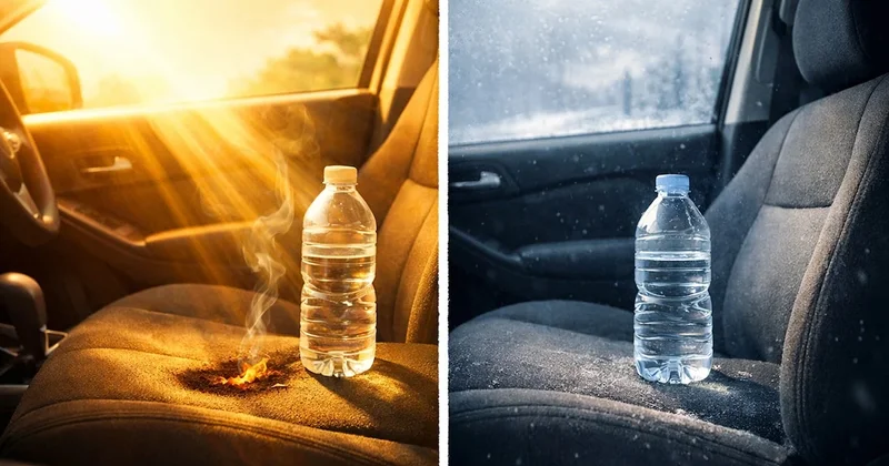Aracınızda sakın pet şişeyle su bırakmayın Sözcü Gazetesi