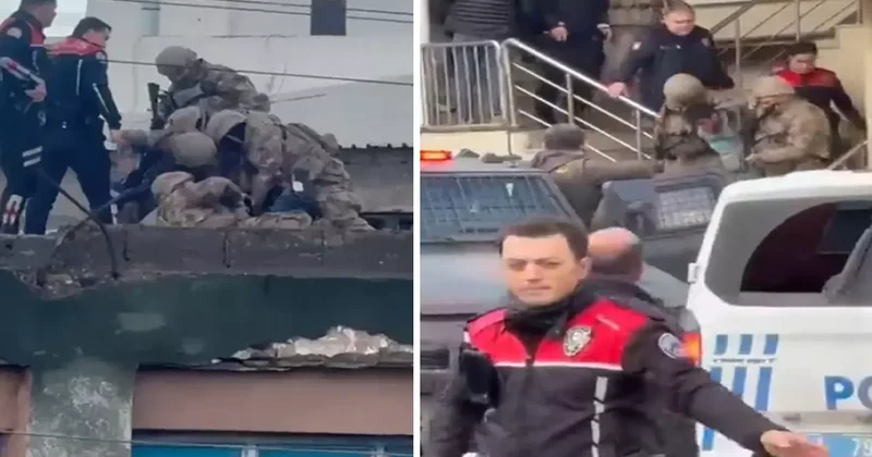 Öfkeli adam dehşet saçtı! Eski iş yerini bastı, dedikodu yapan 4 kişiyi yaraladı: Çatıda özel harekat polislerine direndi