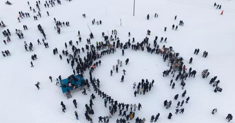 2 bin 400 rakımlı Aydıntepe Yaylası’nda kış festivali coşkusu