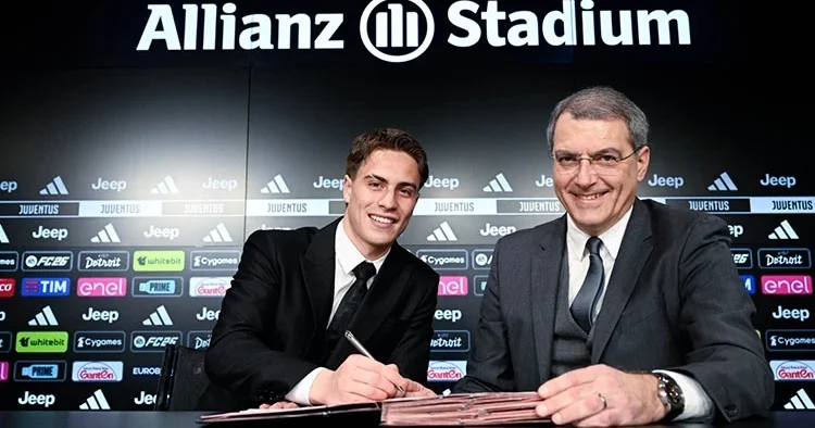 Kenan Yıldız 2030 a kadar Juventus dedi! Maaşına 3 kat artış