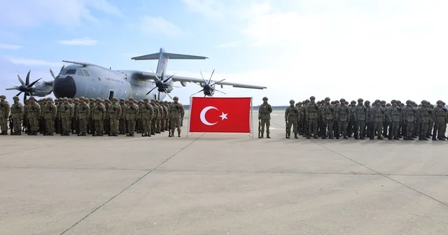 Almanya da yapılacak NATO tatbikatı için Mehmetçikler yola çıktı Tekirdağ Haberleri