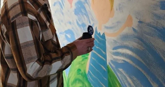 Besni de öğretmenler okulu sanat galerisine dönüştürdü Adıyaman Haberleri