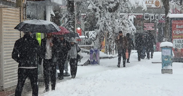 Van da Mart sürprizi: Bahar beklerken kar kapıya dayandı Van da Mart kapıdan baktırdı, 143 yerleşim yerinin yolu kapandı Van Haberleri