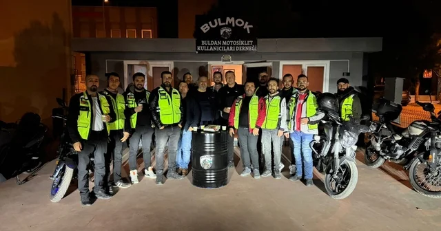 Buldanlı motosiklet sürücülerine güvenli sürüş eğitimi Denizli Haberleri