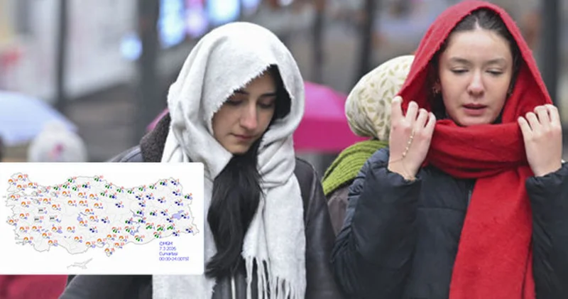 SON DAKİKA: 6 kent için sarı alarm! 5 bölgede yağış var Hava durumu İstanbul Son dakika haberleri