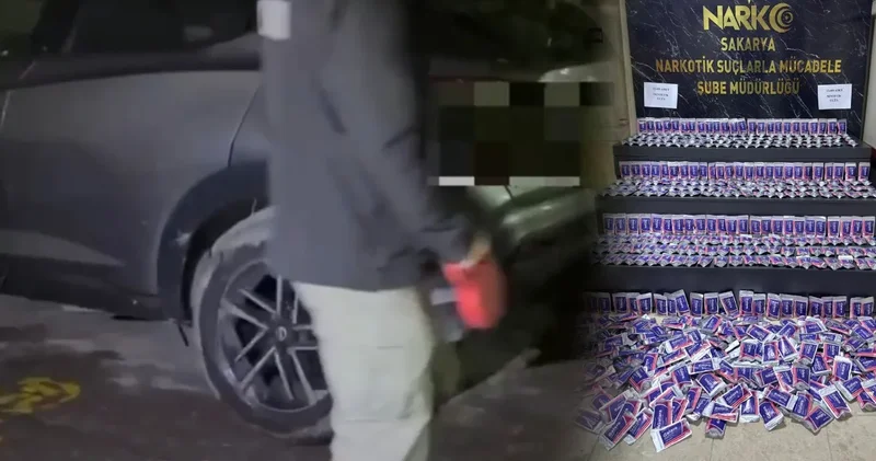 Ciple uyuşturucu sevkiyatı dur ihtarıyla patladı! 33 bin 400 adet sentetik ecza ele geçirildi