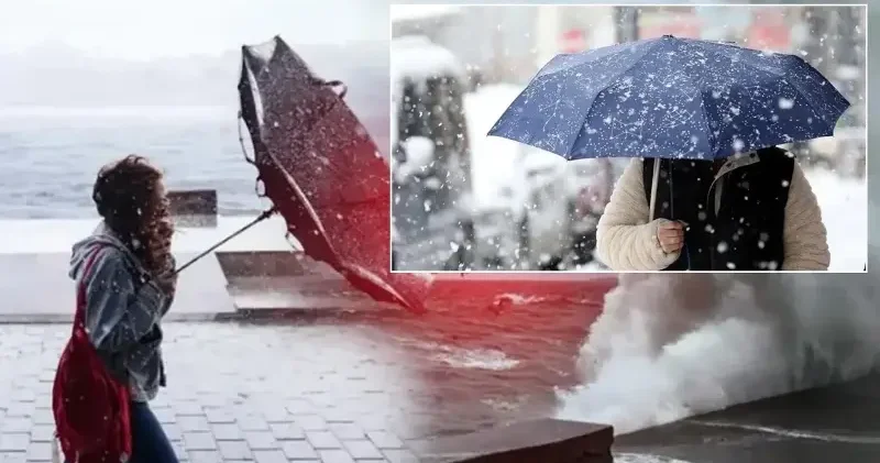 Kar yağışı ve kuvvetli sağanak geliyor: Meteoroloji den 6 ile sarı kod uyarısı Gündem Haberleri