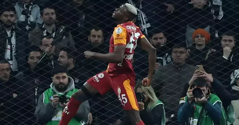 Derbide perdeyi Victor Osimhen açtı! Nijeryalı dev maçta Beşiktaş a golünü attı Fanatik Gazetesi Galatasaray (GS) Haberleri Spor