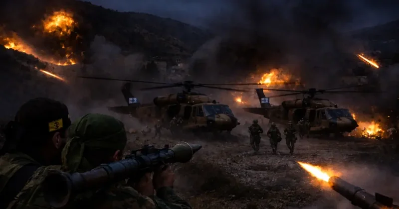 Kara harekatında İsrail askerleri pusuya düştü, akıbetleri bilinmiyor