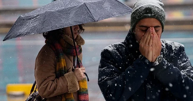 Kuvvetli sağanak ve kar yağışı geliyor! Meteoroloji sarı alarm verdi: 6 il için kritik uyarı
