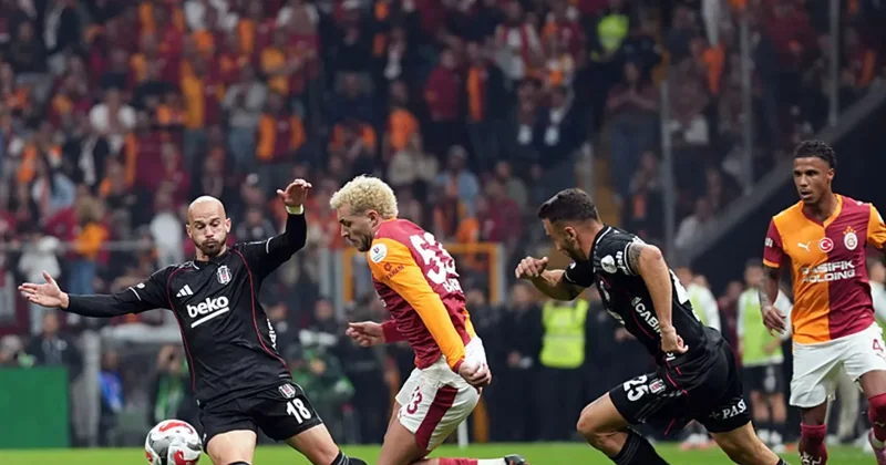 CANLI Süper Lig de dev derbi! Beşiktaş Galatasaray maçının 11 leri belli oldu...