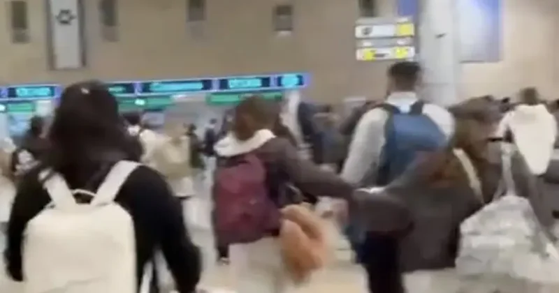 İran ın misilleme saldırılarına sürerken İsrailliler havaalanlarına akın etti