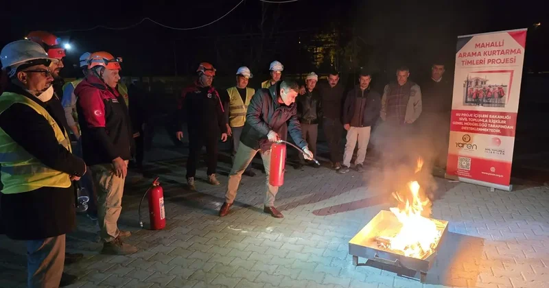 Akşehir’de MAK projesi kapsamında afet bilinci eğitimleri sürüyor