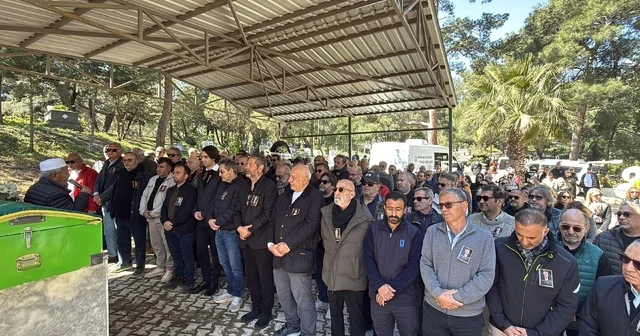 Beton mikserinin çarptığı iş insanı son yolculuğuna uğurlandı Muğla Haberleri