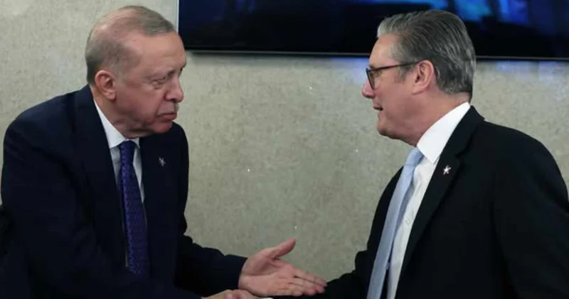 Türkiye İngiltere hattında diplomasi: Erdoğan Starmer ile görüştü