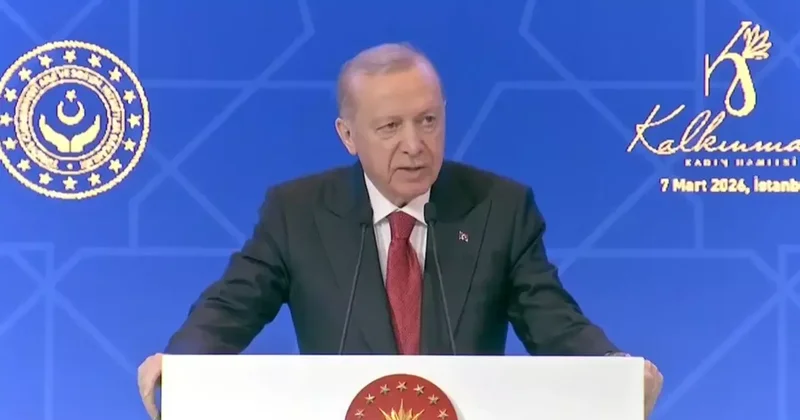 Cumhurbaşkanı Erdoğan: Tüketim kültürü en çok kadınları ve kadın onurunu hedef alıyor